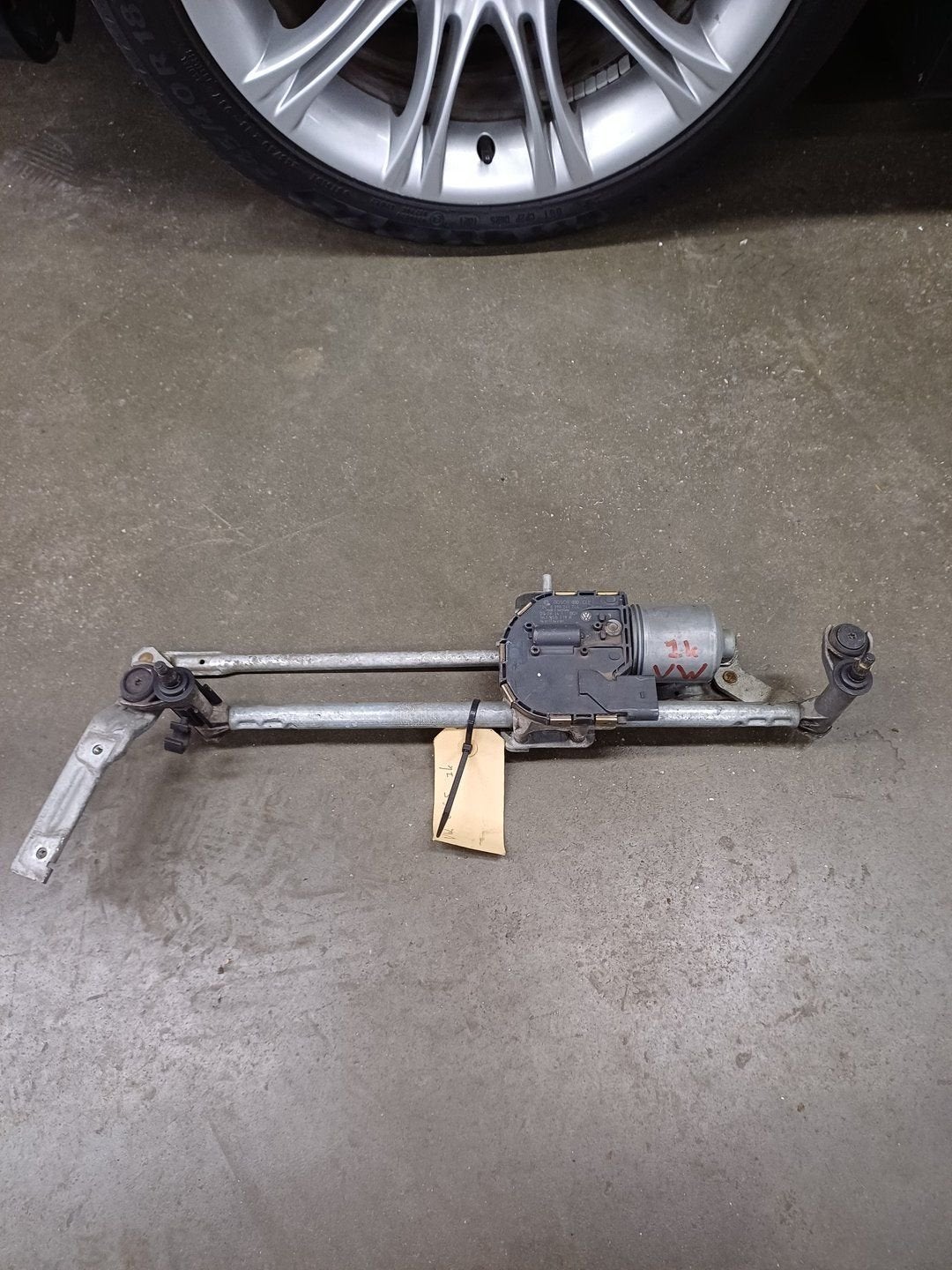 Volkswagen Golf V 5 Type 1K Ruitenwissermotor 1K1955119A, Gebruikt, -, Volkswagen, -
