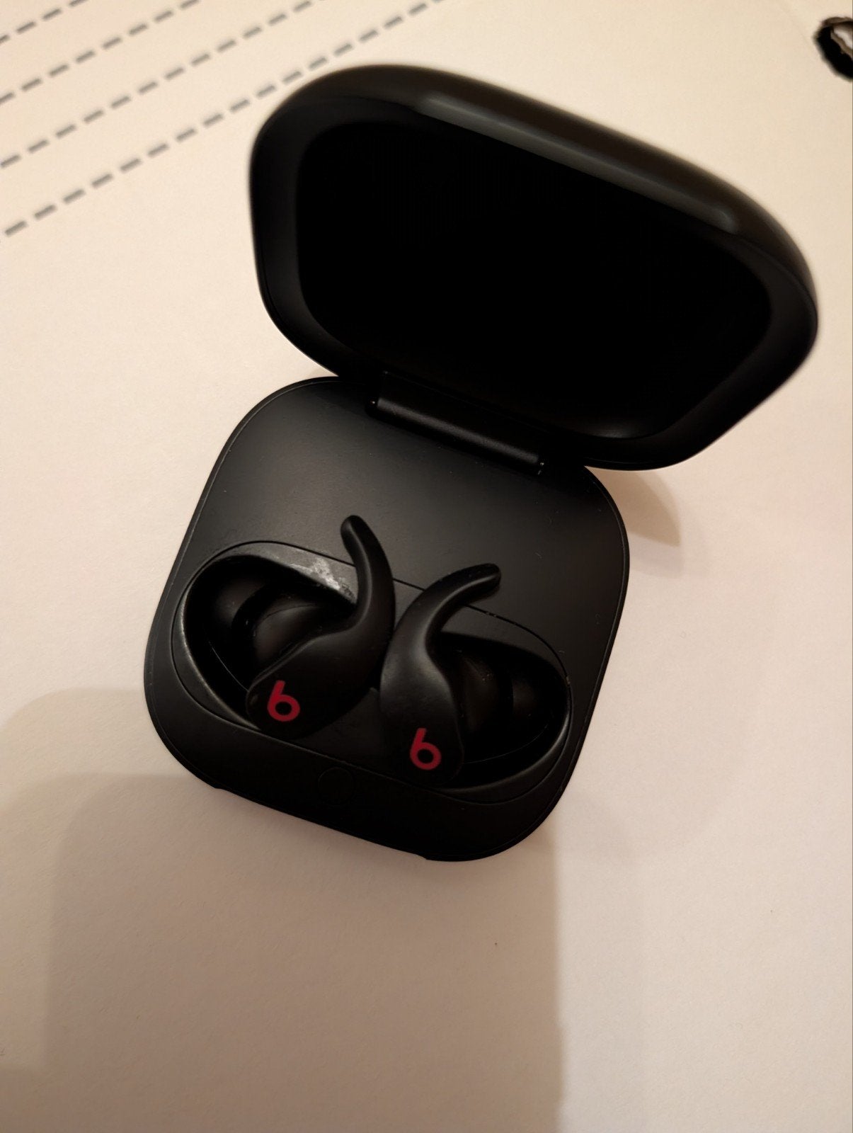 Beats Fit Pro - Zwarte draadloze in-ear koptelefoon, In-ear, Gebruikt, Beats, Ophalen of Verzenden