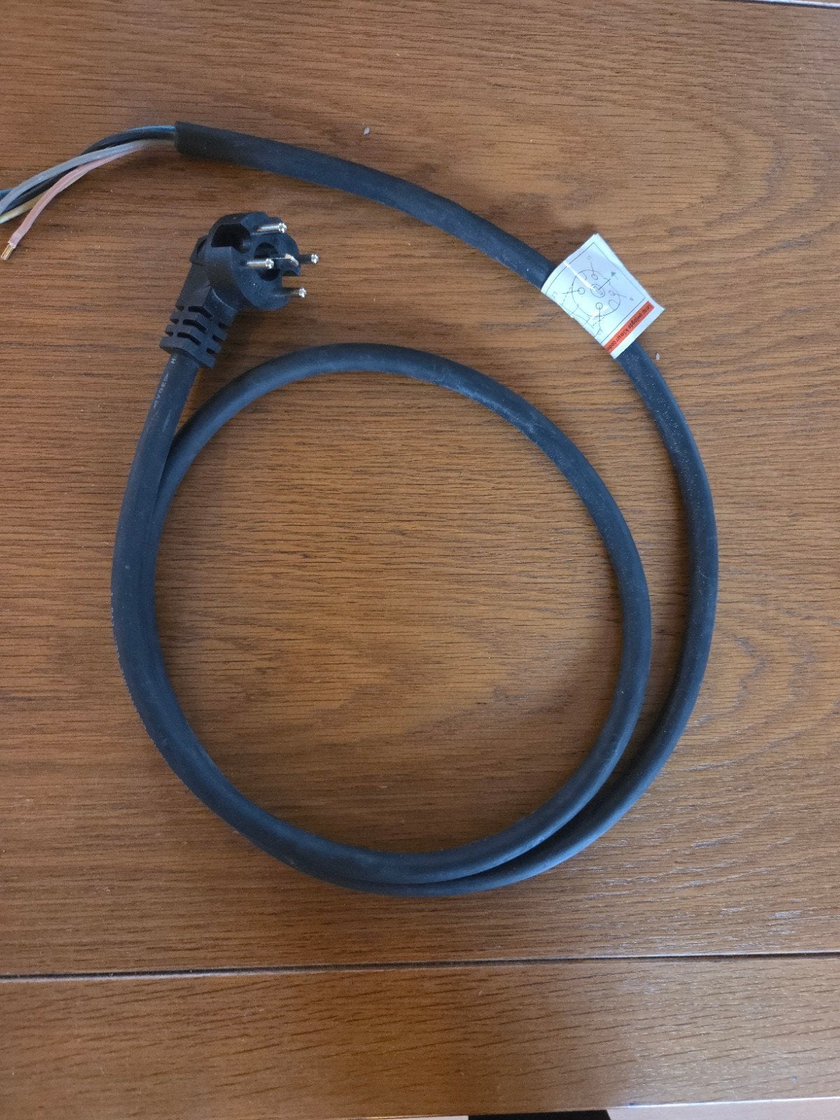 periflex stekker 2.5mm2 nieuw, Ophalen of Verzenden, Nieuw, Minder dan 2 meter, Overige kabels