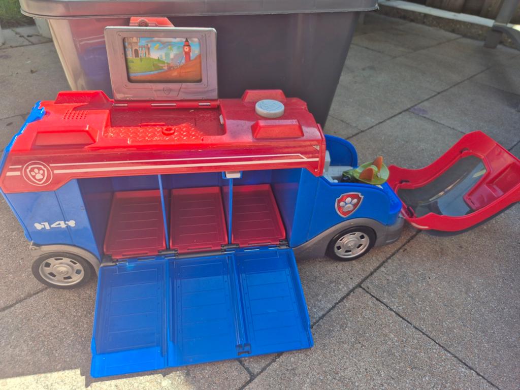 Paw Patrol auto met hondje Tracker, Ophalen of Verzenden