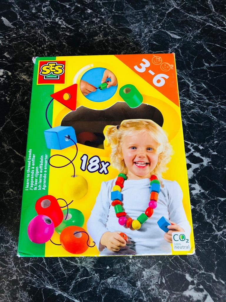 SES Creative Rijgkralen Set - Maak je eigen ketting, Kinderen en Baby's, Ophalen, Nieuw, Knutselen