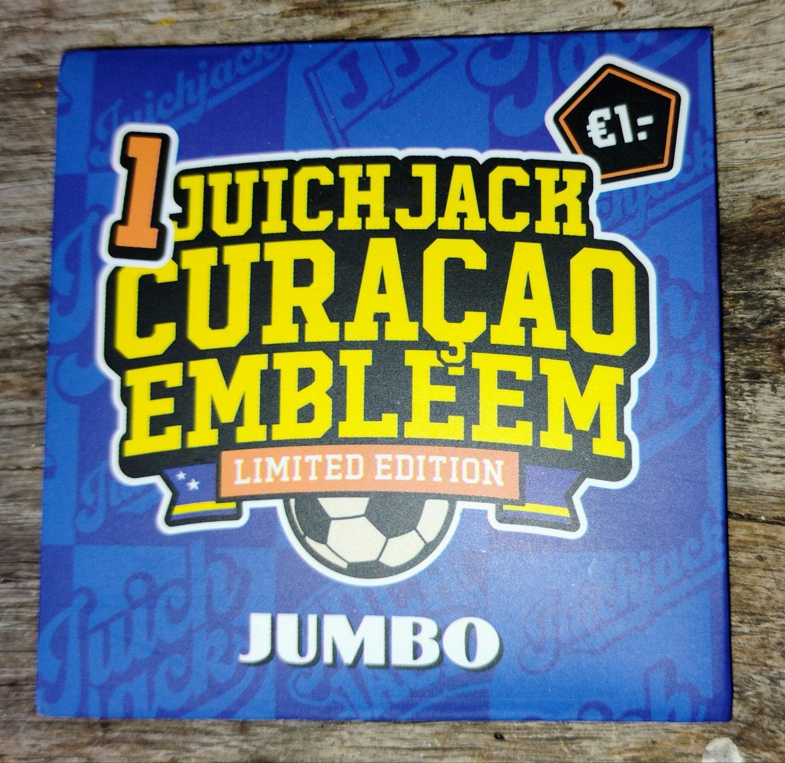 Jumbo embleem Curaçao, Verzamelen, Supermarktacties, Ophalen