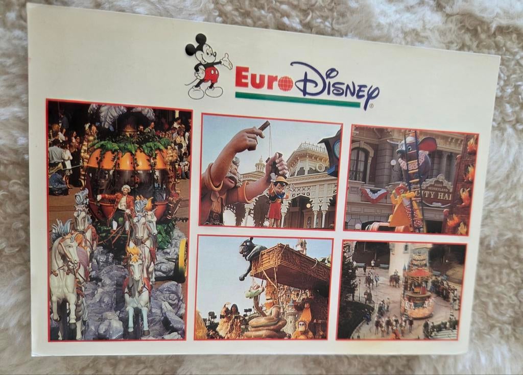 Euro Disney, Verzenden, 1980 tot heden, Gelopen, Overige thema's