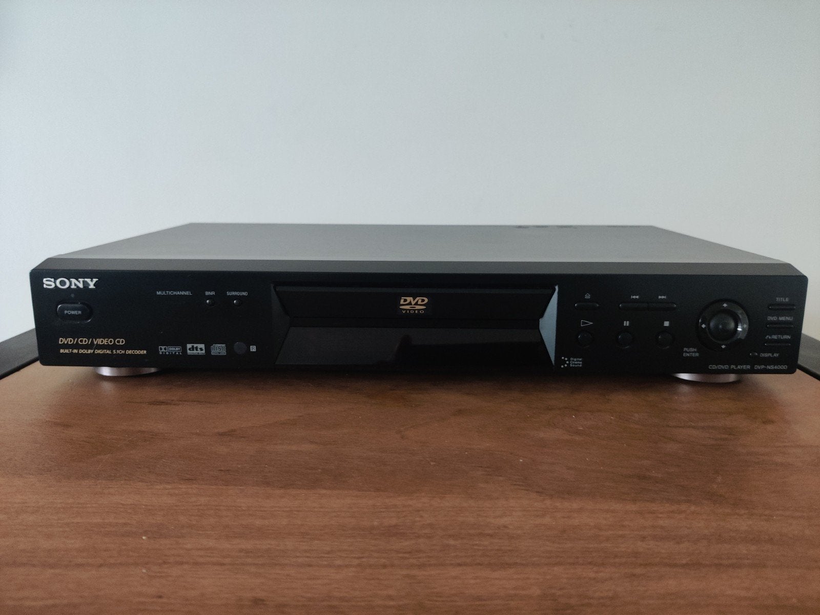 Sony DVP-NS400D DVD/CD/Video CD Speler met afstandsbediening, Ophalen of Verzenden, Gebruikt, Dvd-speler, Sony
