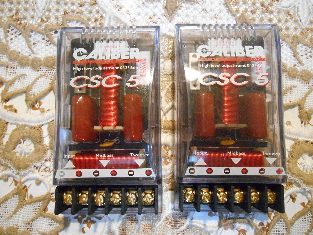 scheidingsfilter Caliber High level adjustment CSC 5, Audio, Tv en Foto, Luidsprekers, Zo goed als nieuw, 120 watt of meer, Front, Rear of Stereo speakers