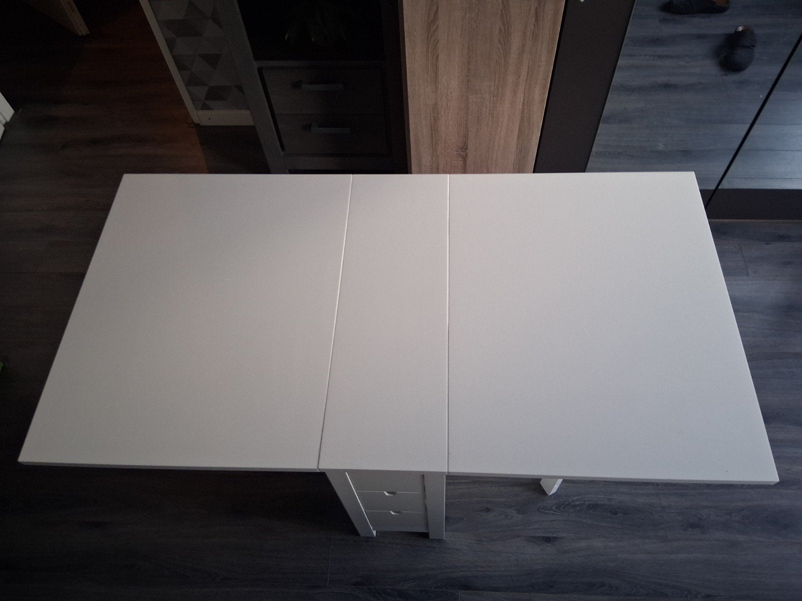 Ikea Norden klaptafel wit 26/89/152x80 cm, IKEA, Ophalen, Wit