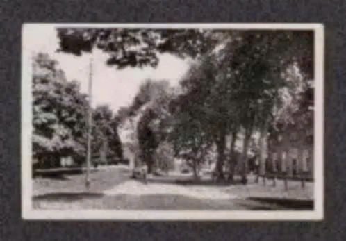 Ees Drenthe Straatbeeld Fietser Boerderij 1940., Ophalen of Verzenden, 1940 tot 1960, Gelopen, Drenthe