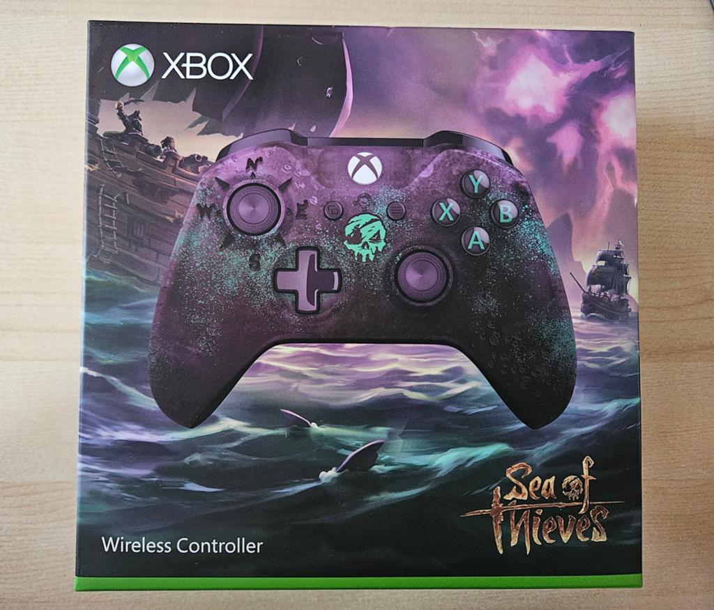 Xbox Sea of Thieves Limited Edition Draadloze Controller, Ophalen of Verzenden, Zo goed als nieuw, Xbox One, Controller