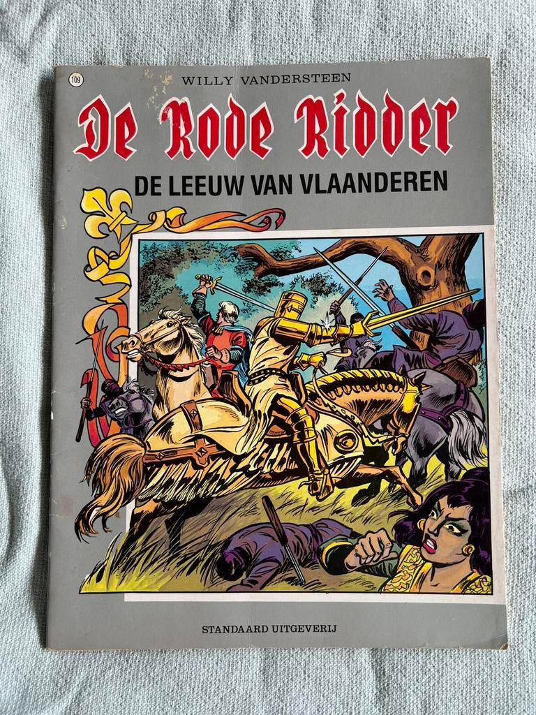De Rode Ridder. 109. De leeuw van Vlaanderen, Eén stripboek, Ophalen of Verzenden, Gelezen