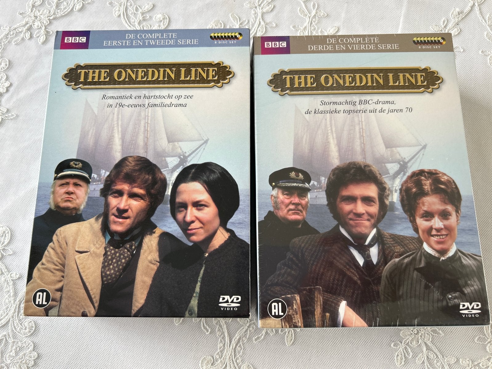 The Onedin Line Complete Serie 1-4 DVD Boxset BBC Drama, Alle leeftijden, Boxset, Drama, Ophalen of Verzenden