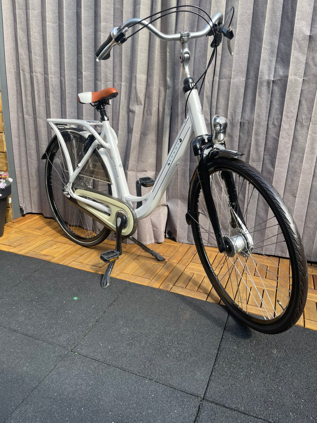 Te koop Mooie Sparta Dames/Moederfiets., Ophalen, 2 zitjes, Sparta, 53 tot 56 cm