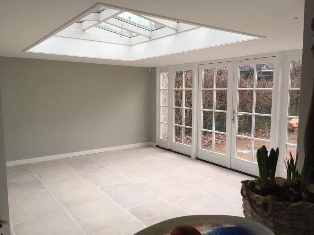 BOURGONDISCHE DALLEN BOURGOGNE LIGHT, Ophalen of Verzenden, Nieuw, 75 m² of meer, Grijs