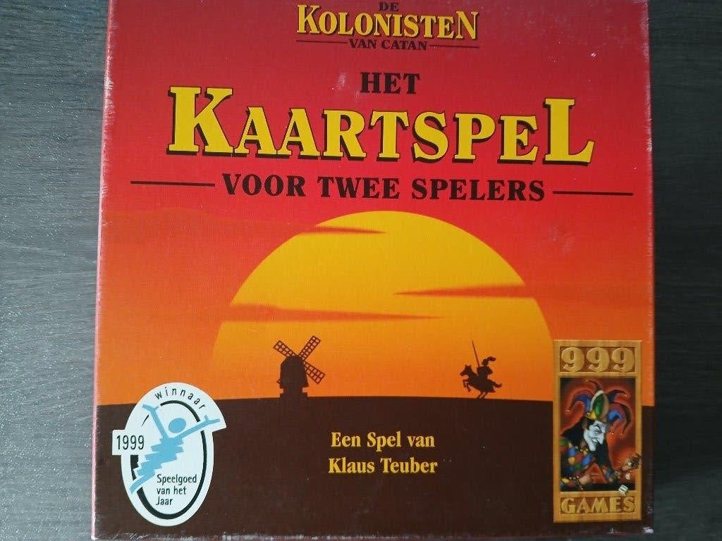 De kolonisten van Catan - kaartspel voor 2 spelers, Een of twee spelers, Ophalen of Verzenden, Zo goed als nieuw, 999 Games