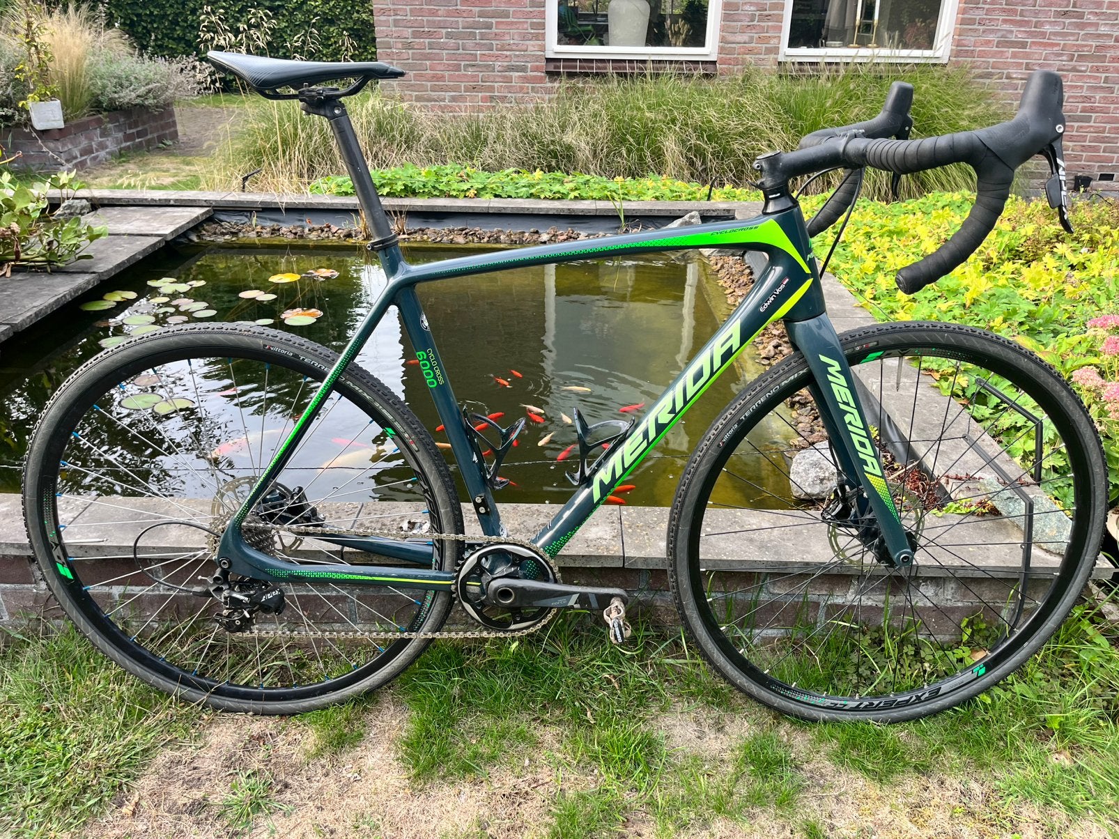 Merida P6000 cyclocross/gravel 56, 28 inch, Carbon, 10 tot 15 versnellingen, Zo goed als nieuw