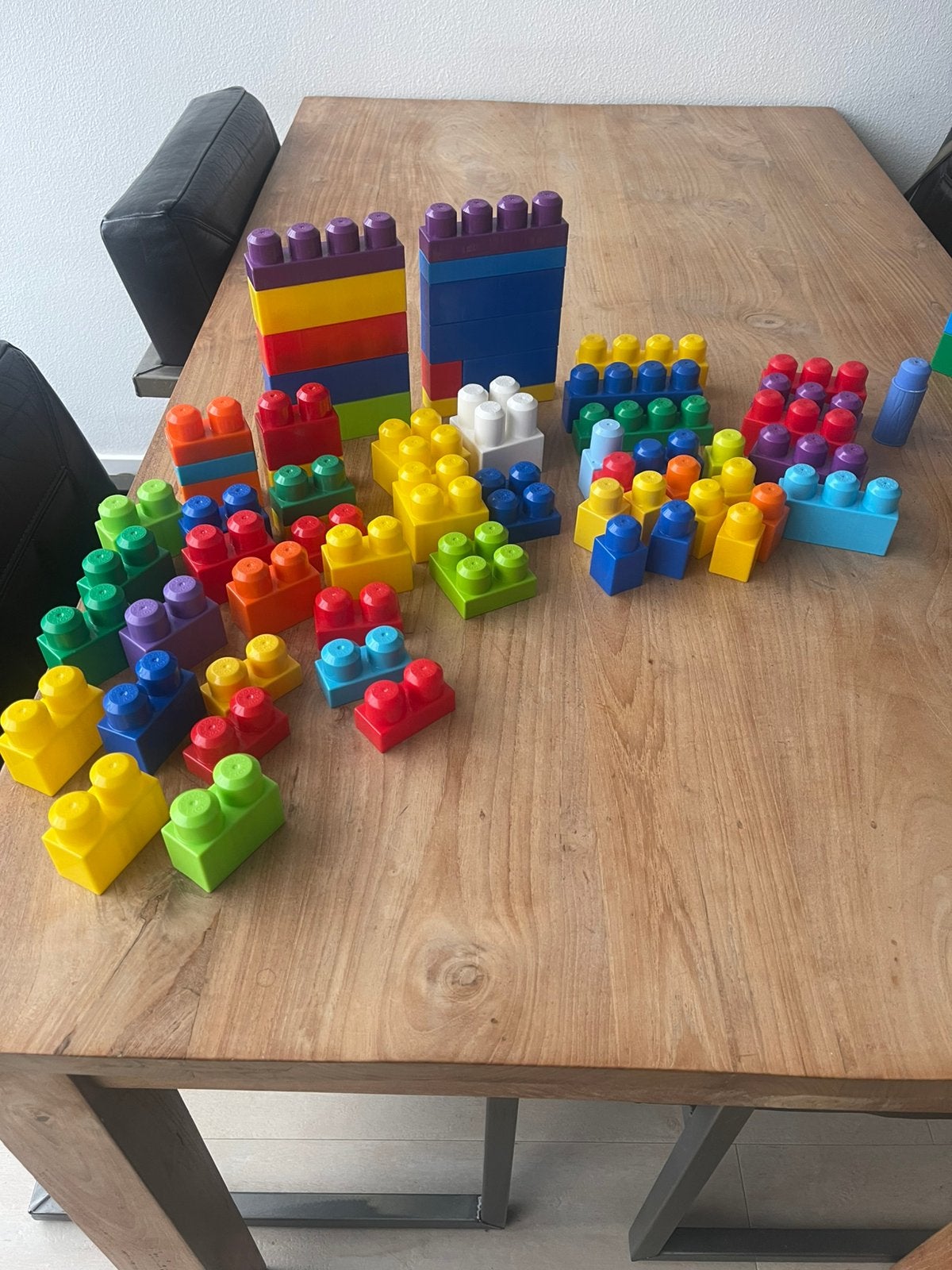 Megabloks inclusief vrachtwagen, Kinderen en Baby's, Speelgoed | Bouwstenen, Ophalen, Zo goed als nieuw, Megabloks