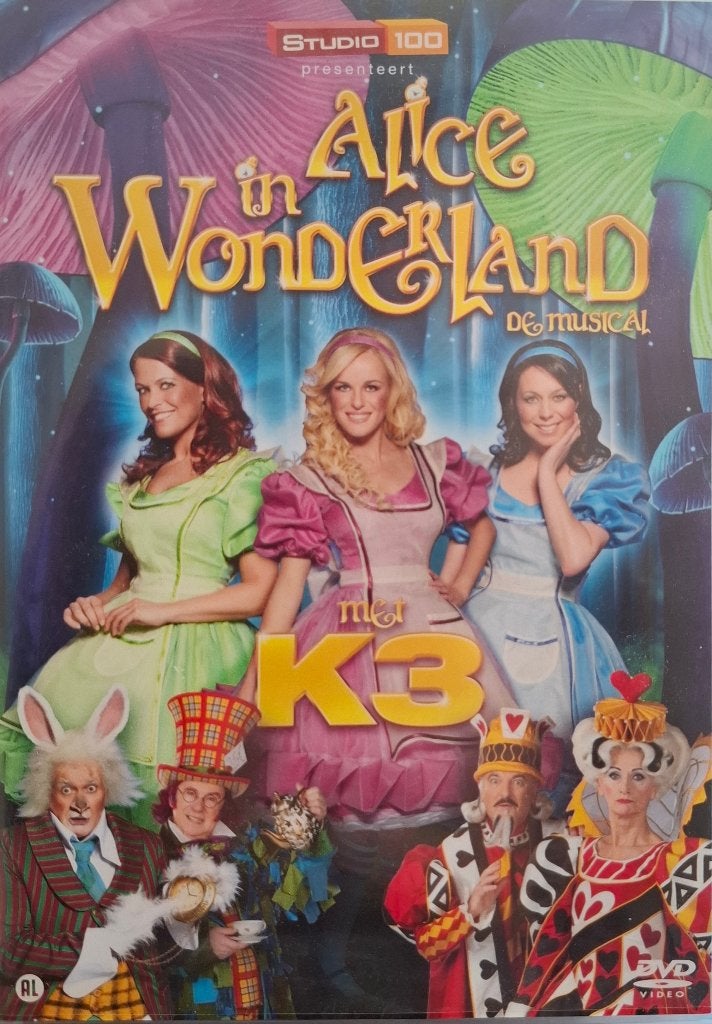 K3 Alice in Wonderland de Musical DVD - Krasvrij