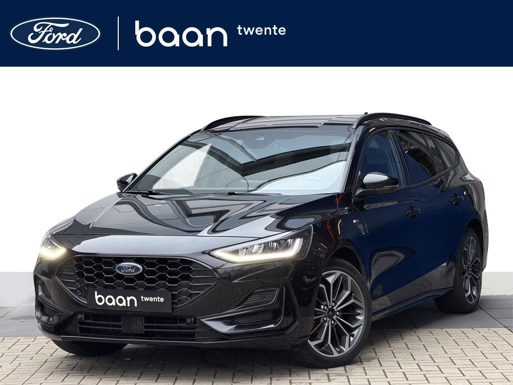 Ford FOCUS Wagon 1.0 EcoBoost Hybrid ST Line | 18 inch | Win, Stof, Gebruikt, Zwart, Zwart