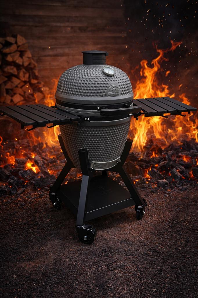The Major kamado large 21" bbq, Tuin en Terras, Houtskoolbarbecues, Nieuw, Met accessoires, Ophalen of Verzenden