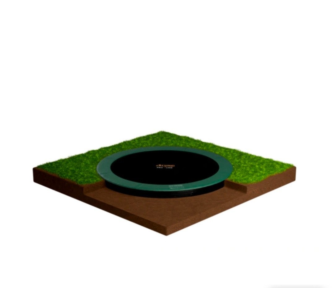 Trampoline Pro-Line Flatlevel 2.45 m, Ophalen of Verzenden