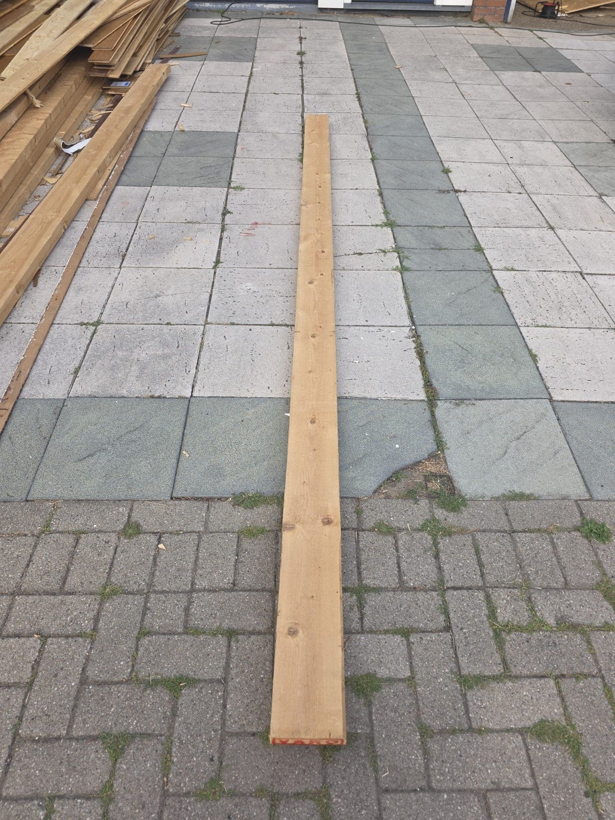 7 Houten palen, Ophalen, Gebruikt, Balk, Overige houtsoorten