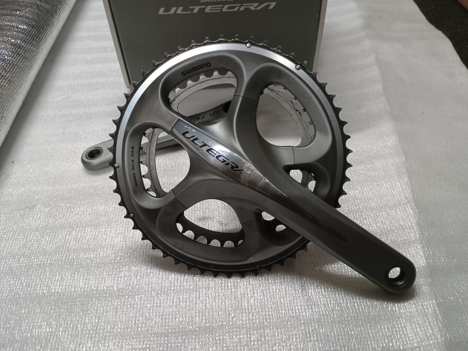 Crankstel Shimano Ultegra 172.5 mm FC-6700, Crankstel of Pedalen, Gebruikt, Shimano Ultegra, Ophalen of Verzenden