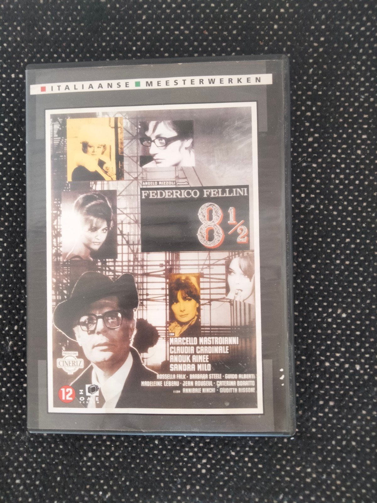 Federico Fellini's 8½ - Italiaanse Meesterwerken DVD, Vanaf 12 jaar, Ophalen of Verzenden, Zo goed als nieuw, Overige genres