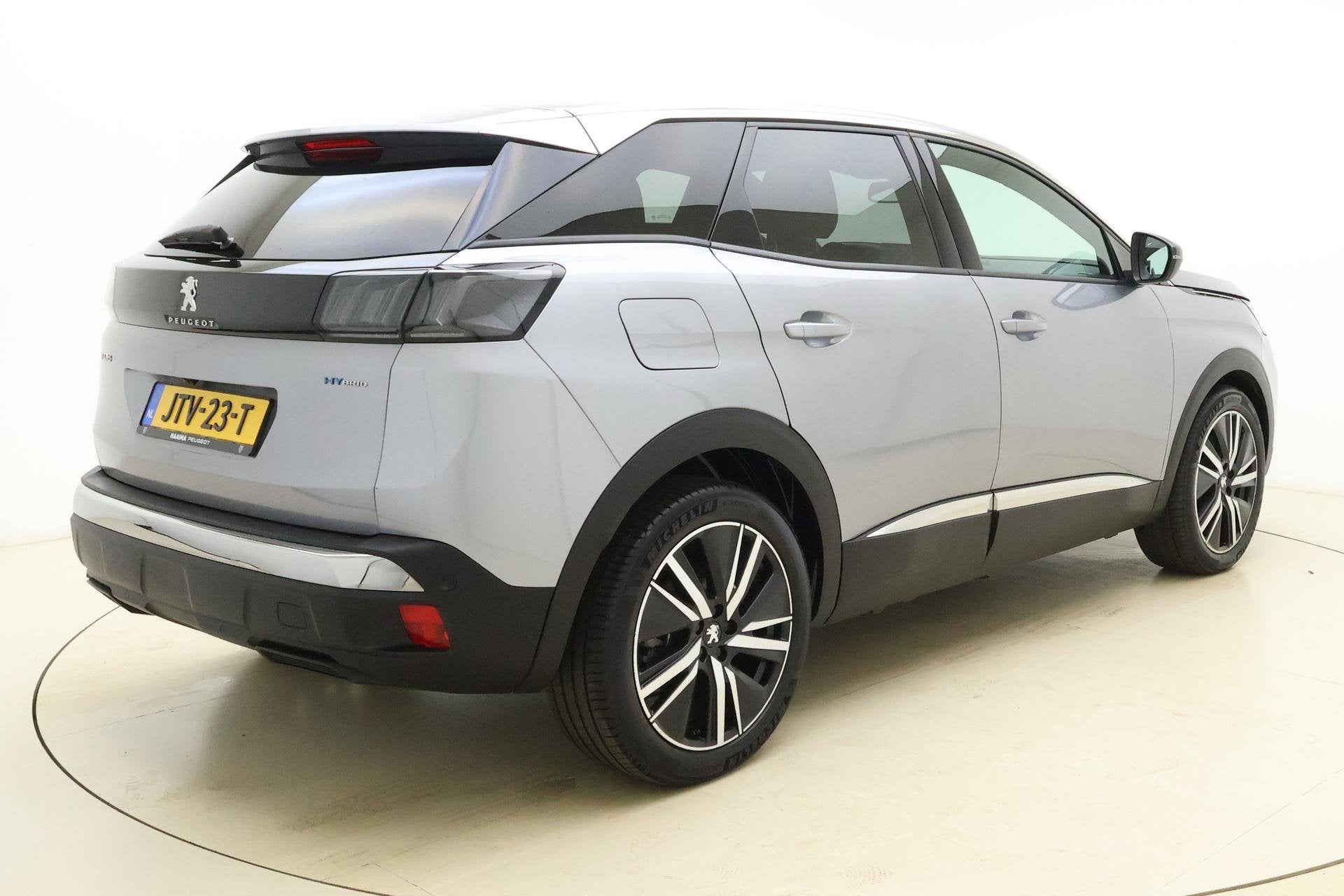Peugeot 3008 1.6 HYbrid 180 Allure Pack Business | 19 inch |, Auto's, Euro 6, 181 pk, Leder en Stof, Plug-in hybride