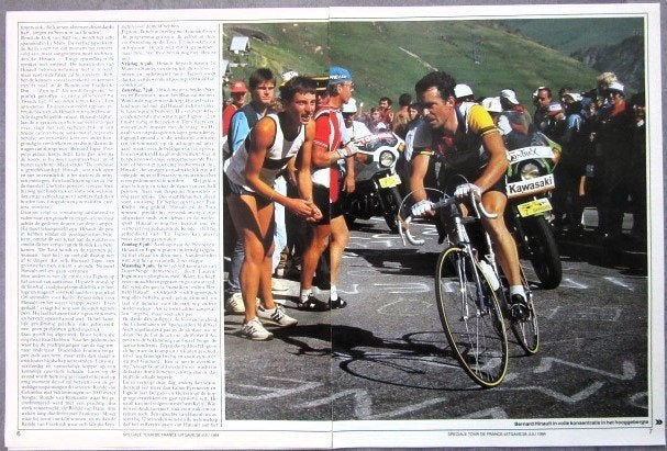 Artikels en foto's Tour de France 1984 wielrennen, Ophalen of Verzenden, Overige typen