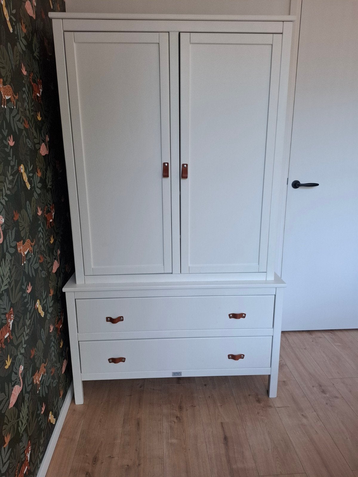 BAMBAM Kinderbedje met Commode en Kledingkast, Gebruikt, 100 cm of meer, 160 tot 180 cm, Ophalen