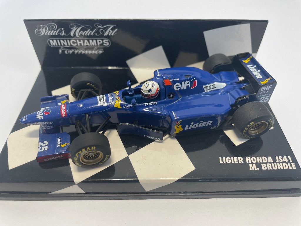 Ligier Honda JS41 M. Brundle 1995, Ophalen of Verzenden, Zo goed als nieuw, Formule 1