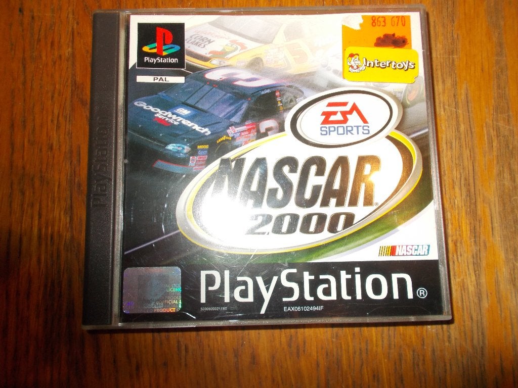 playstation 1 game nascar 2000, Gebruikt, 1 speler, Racen en Vliegen, Ophalen of Verzenden