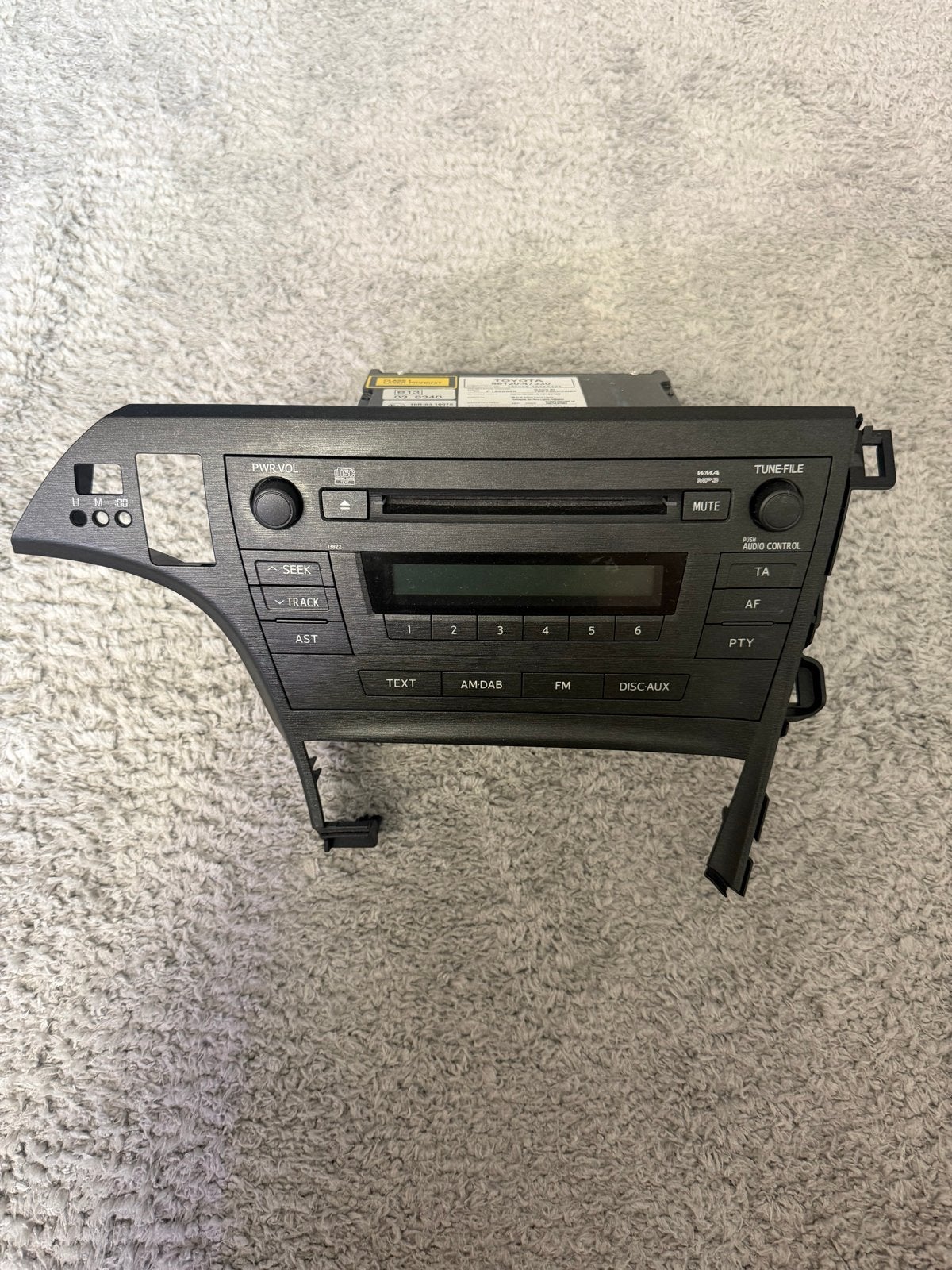 Originele Toyota Prius 30 Autoradio CD-speler (86120-47330), Ophalen, Zo goed als nieuw