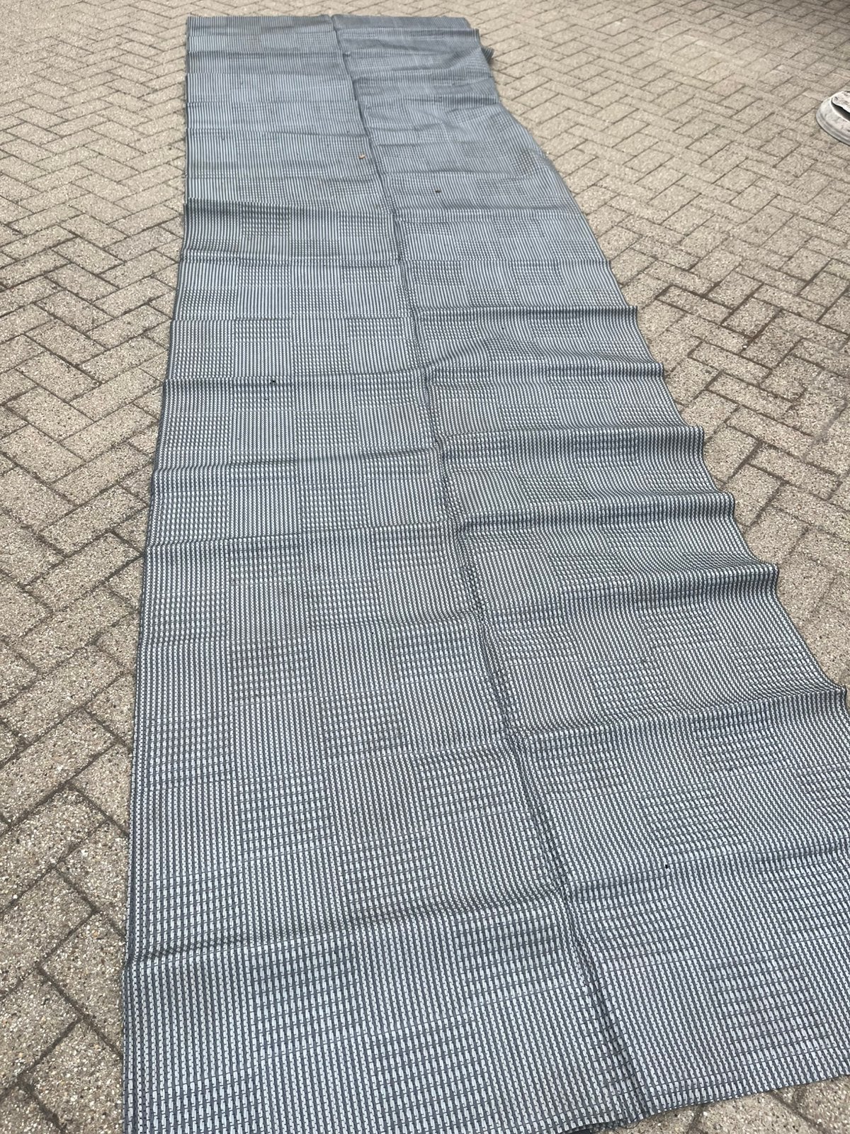 Tent tapijt, Ophalen, Gebruikt