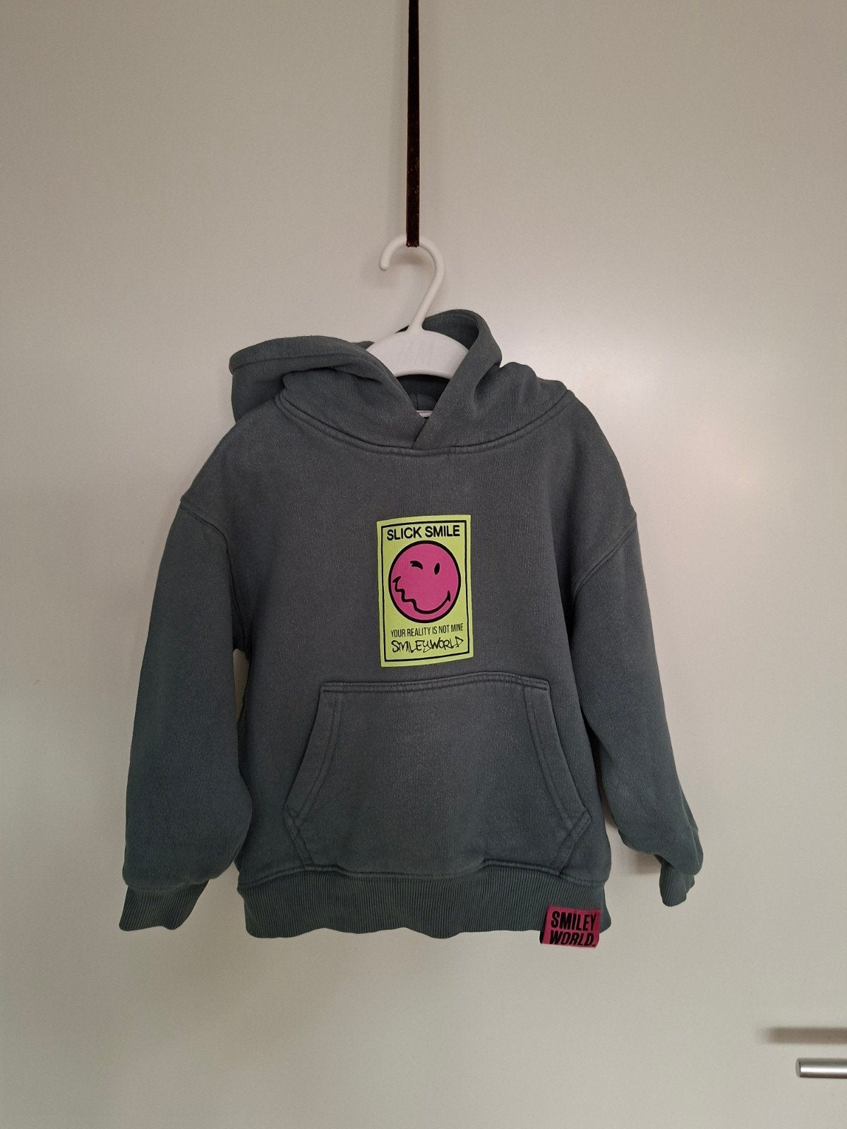 Zara Hoodie Smiley World Maat 116, Gebruikt, Trui of Vest, Ophalen of Verzenden, Zara