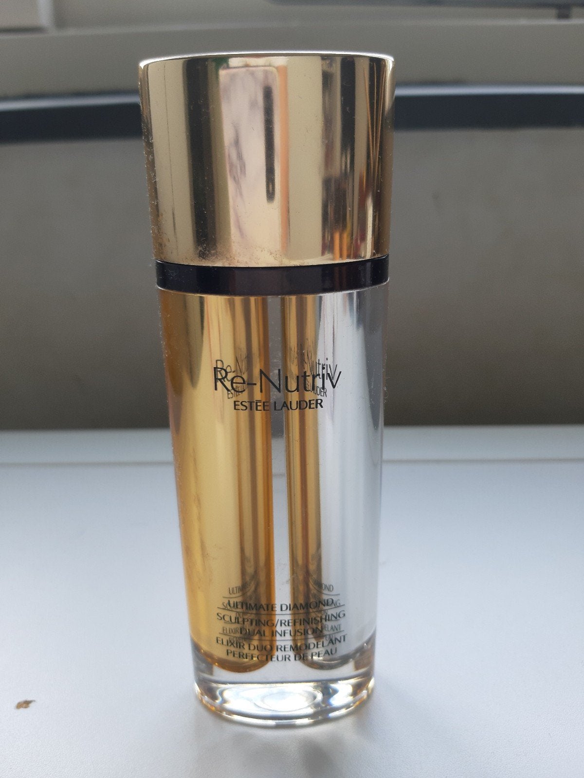 Estee Lauder Re-Nutriv Ultimate Diamond Duo 25ML., Verzenden, Nieuw, Gehele gezicht, Verzorging