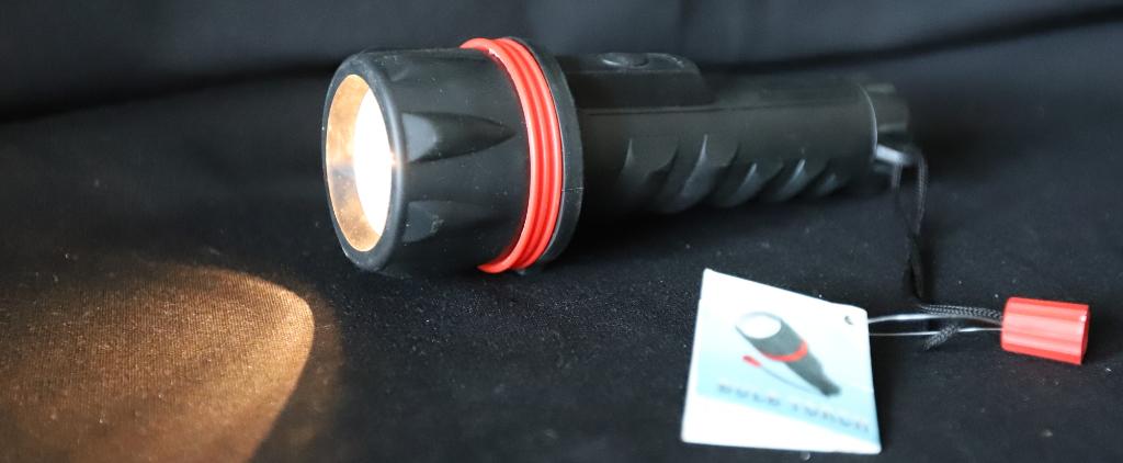 Zaklamp., Ophalen of Verzenden, Gebruikt, Batterij