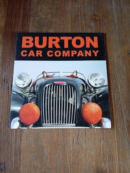 Burton Car Company 2005 / 2006 6 pag., Verzenden, Zo goed als nieuw, Algemeen
