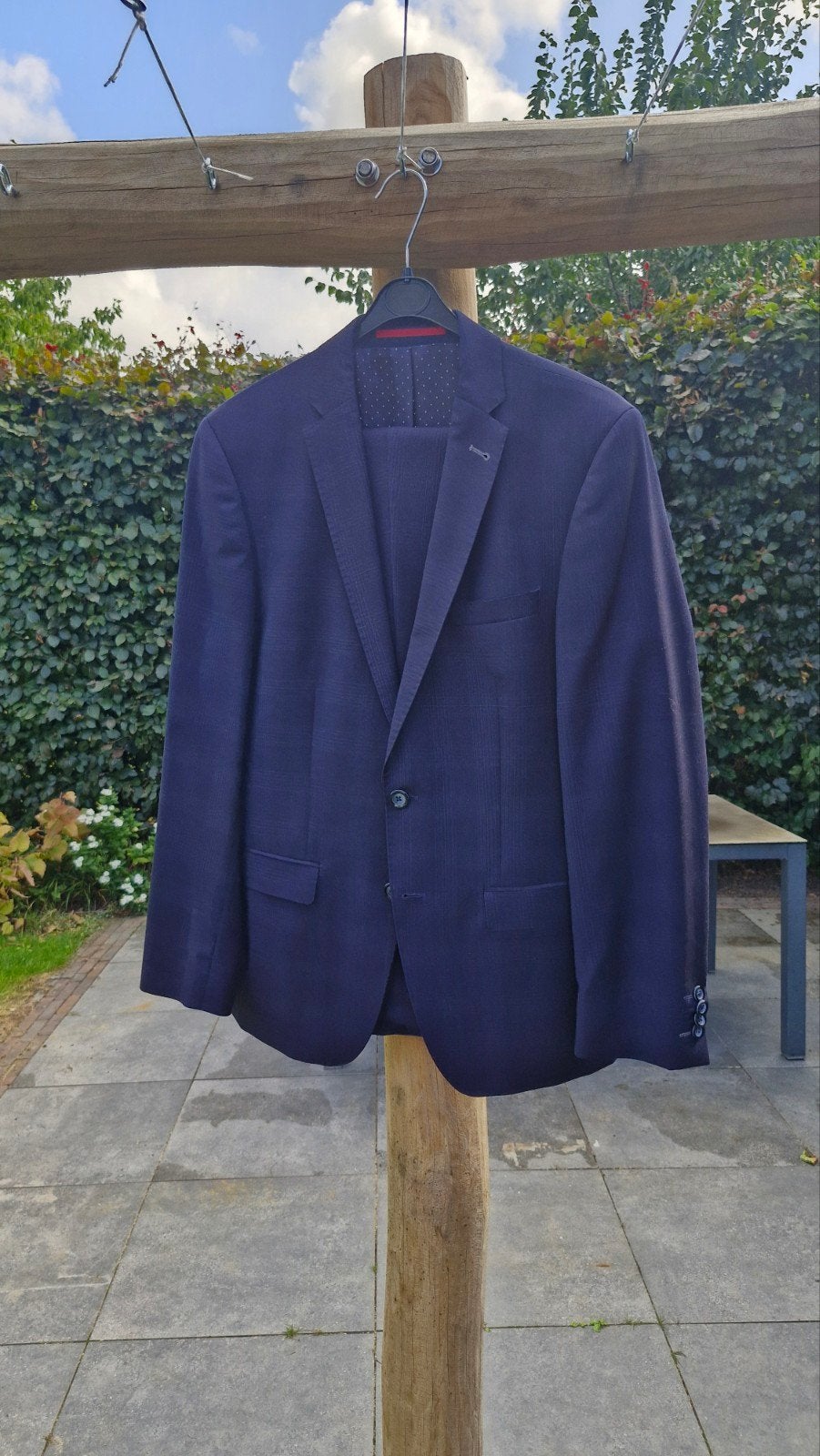 Roy Robson Slim Fit Pak - Colbert Maat 48, Broek Maat 50, Kleding | Heren, Ophalen of Verzenden, Zo goed als nieuw, Roy Robson