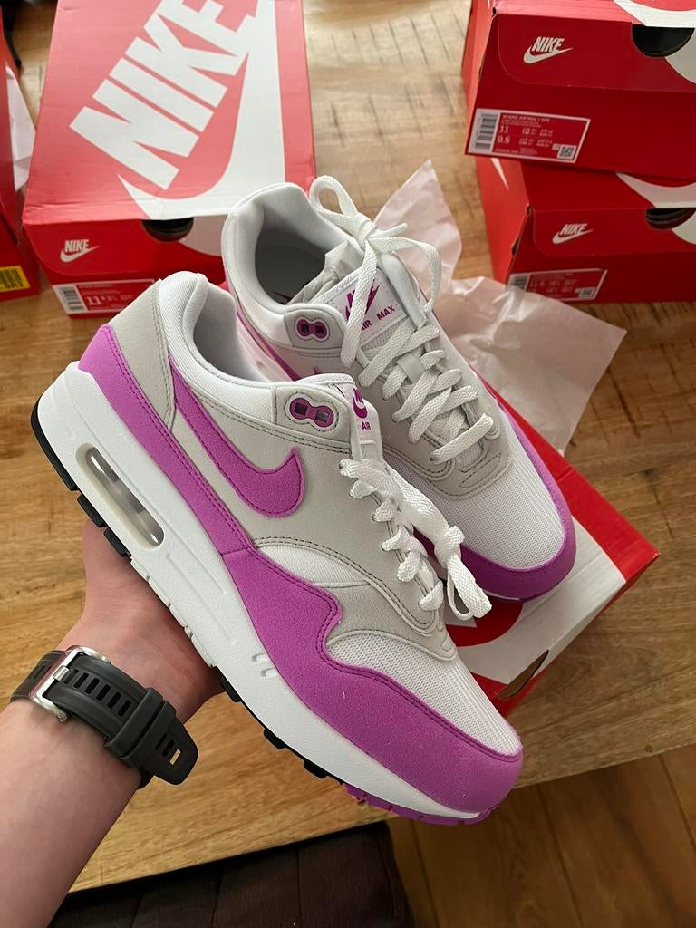 Air max 1 fuchia dream, Kleding | Heren, Schoenen, Ophalen of Verzenden, Zo goed als nieuw, Overige kleuren