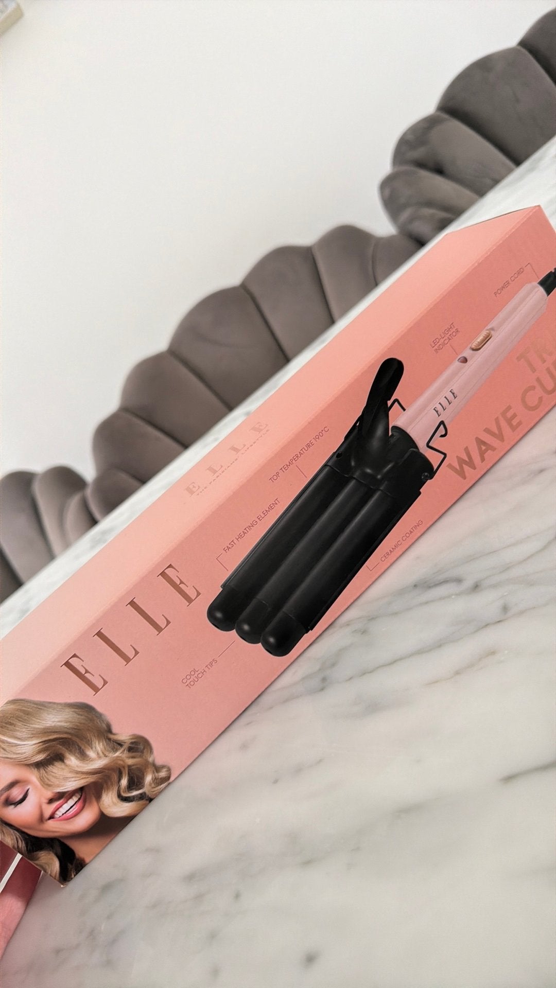 Elle krullen wave maker elle triple wave curler, Ophalen of Verzenden, Nieuw, Krultang of Stijltang