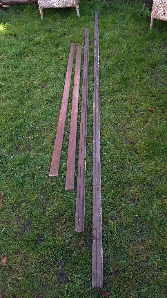 hardhout, Tuin en Terras, Ophalen, Gebruikt, Overige typen, Hardhout