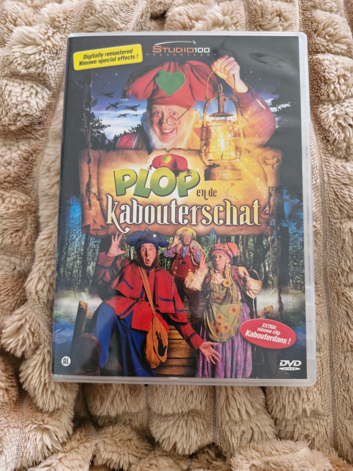Kabouter Plop en de Kabouterschat DVD - Studio 100, Extra's, Gebruikt, Verzenden, Alle leeftijden