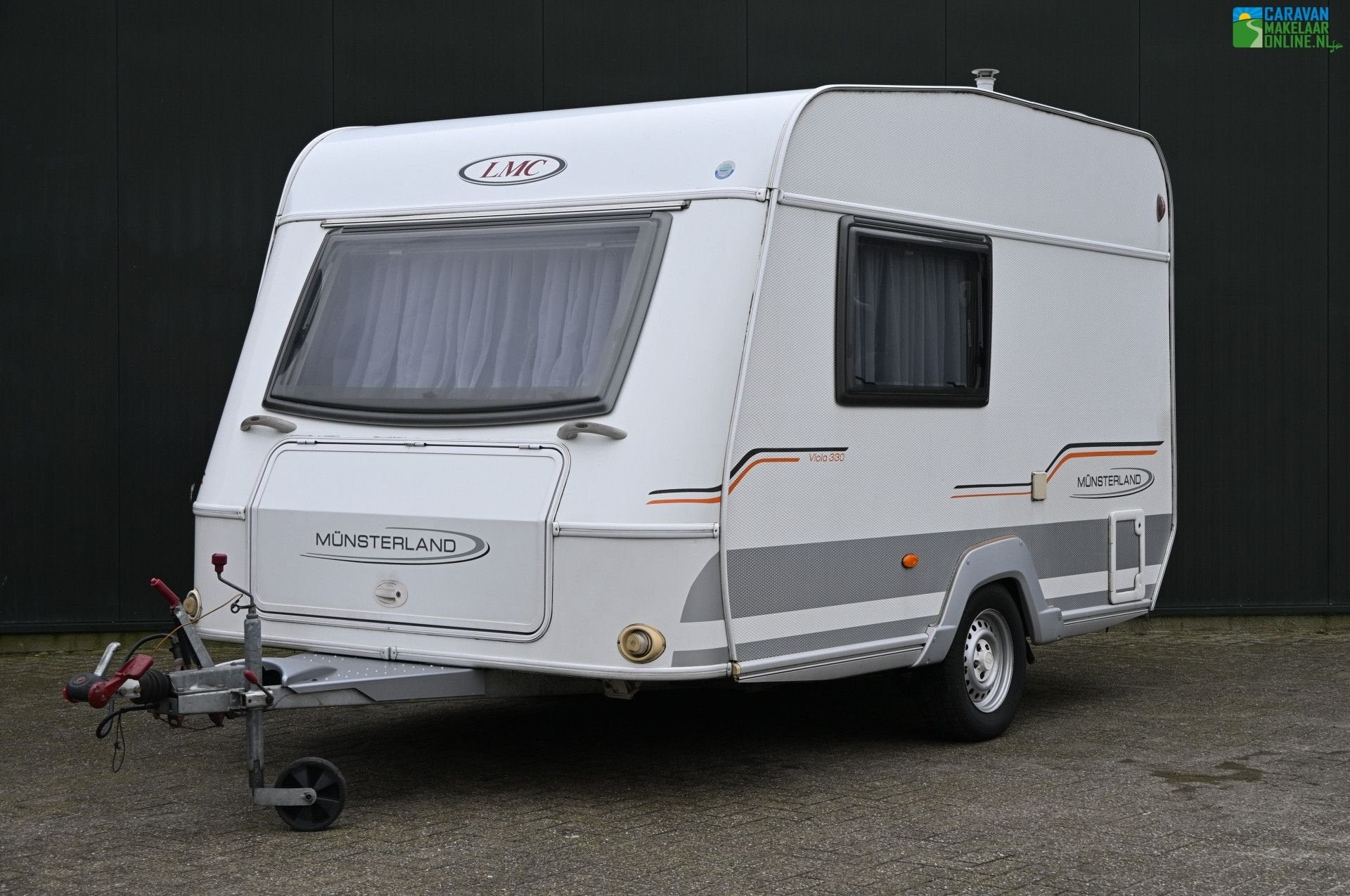 LMC Viola 330 BJ.2009 Luifel met zijwanden Lichtgewicht, Caravans en Kamperen, Caravans, Rondzit, Tot en met 2, Bedrijf, 500 - 750 kg