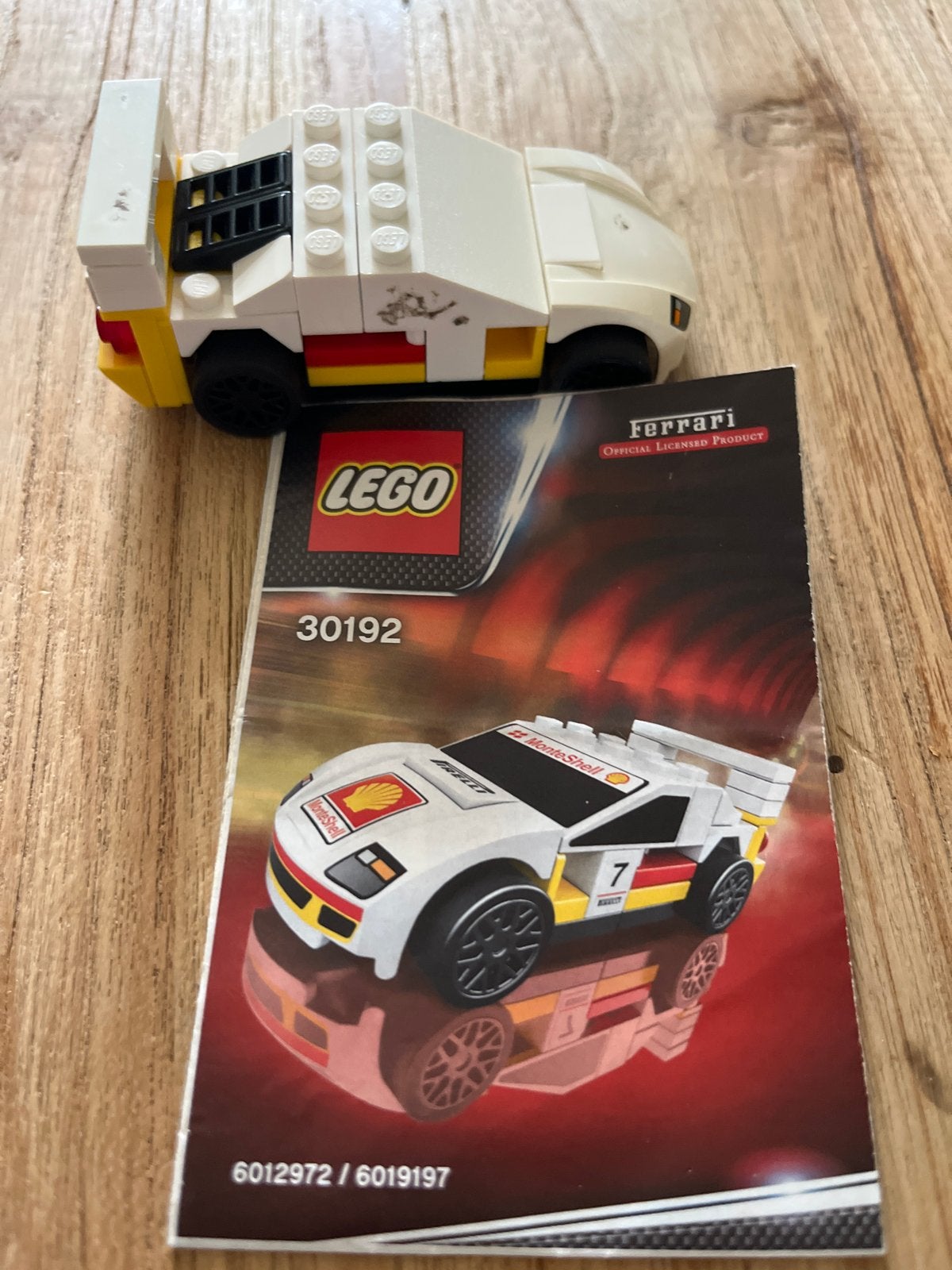 Lego Ferrari Shell V-Power 30192 - Compleet met instructies, Ophalen, Gebruikt, Overige thema's, Lego