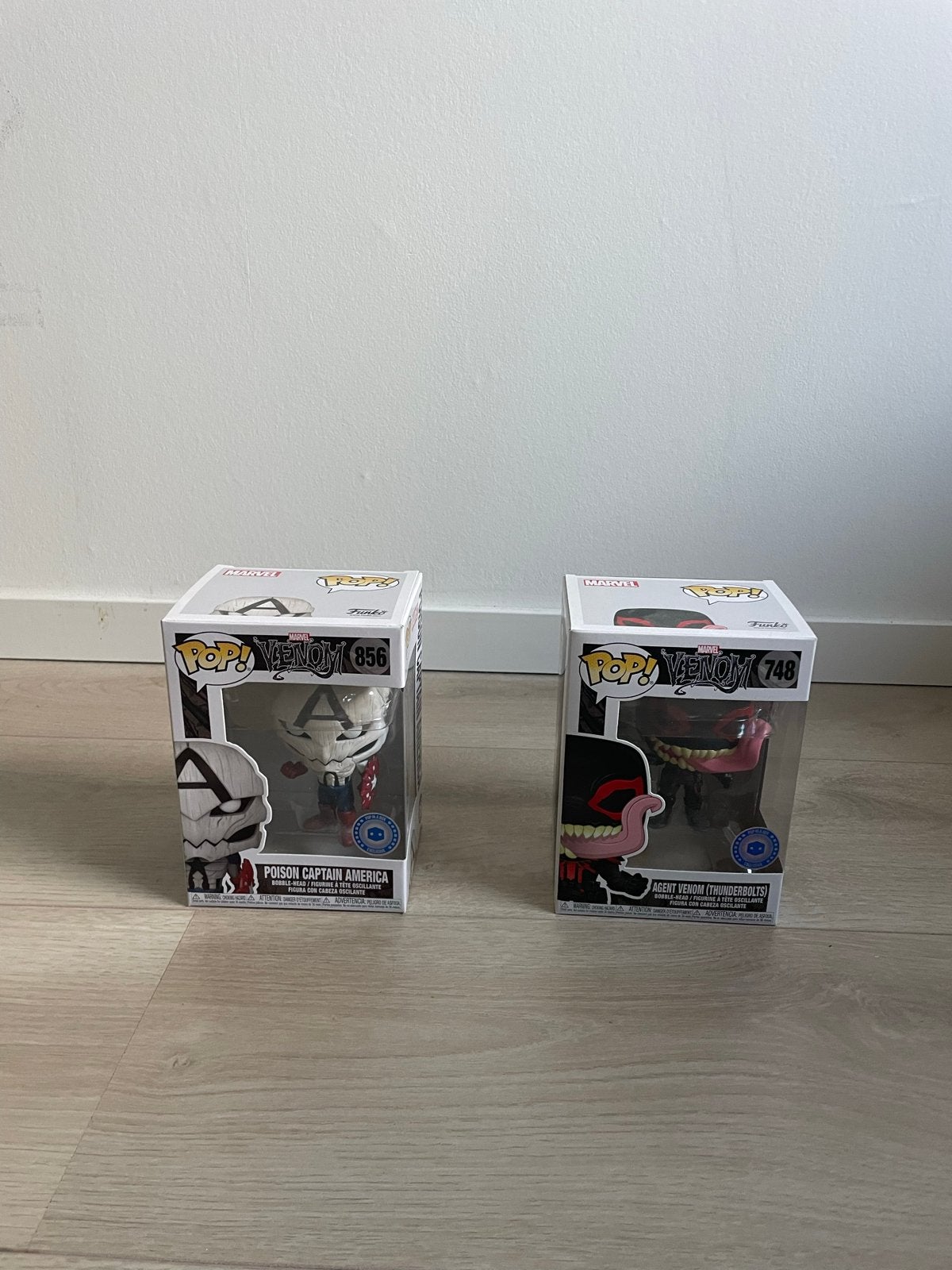 Funko Pop! Marvel Venom: Poison Captain America & Agent Veno, Ophalen of Verzenden, Zo goed als nieuw