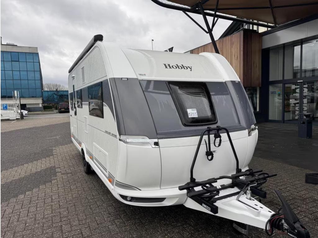 Hobby Excellent Edition 495 UL 2026 1800KG + MOVER + LUIFEL, Rondzit, Bedrijf, 5 tot 6 meter, Overige typen