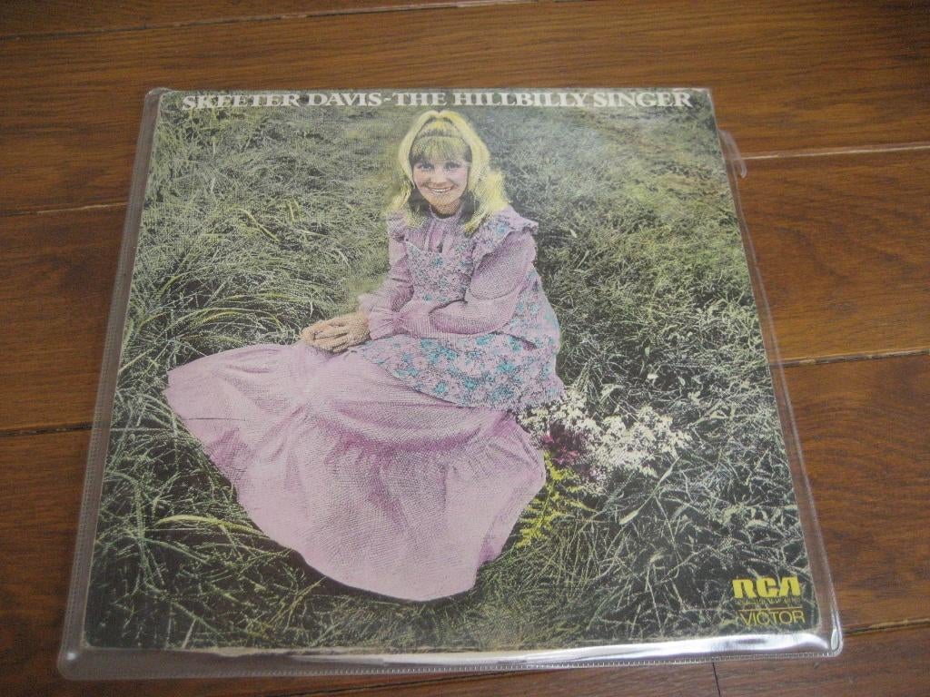 60s country skeeter davis the hillbilly singer lp, Ophalen of Verzenden, Gebruikt, 12 inch