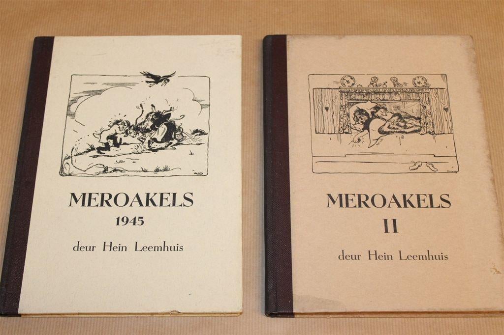 Meroakels 1945 + 2 — Gedichten Oldambtster Dialect [1946-47], Boeken, Ophalen of Verzenden, Gelezen