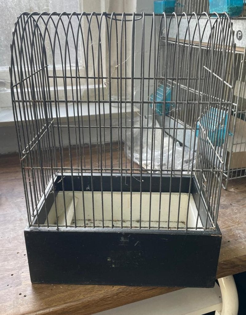 vogelkooi, koepelkooien, transportkooi, Ophalen of Verzenden, Gebruikt, Metaal, Vogelkooi