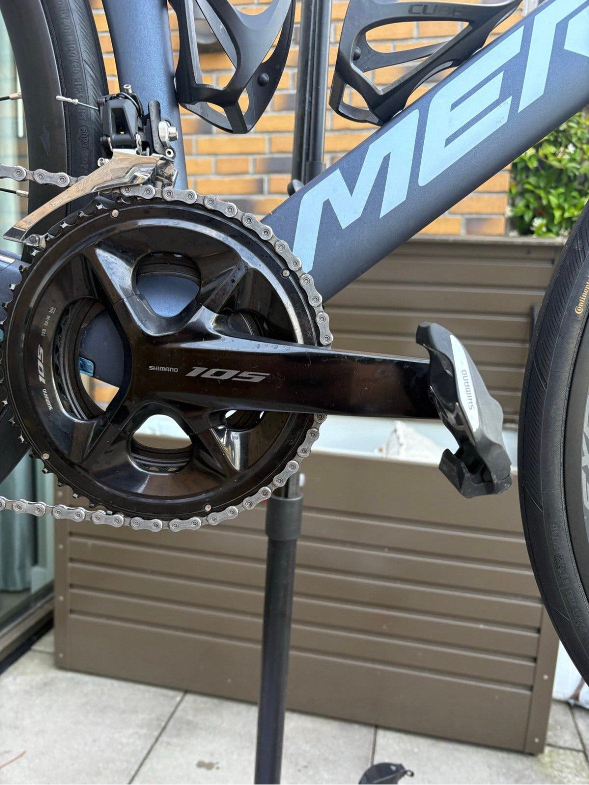 105 r7100 groepset, Fietsen en Brommers, Fietsonderdelen, Verzenden, Overige materialen, Overige typen, Zo goed als nieuw